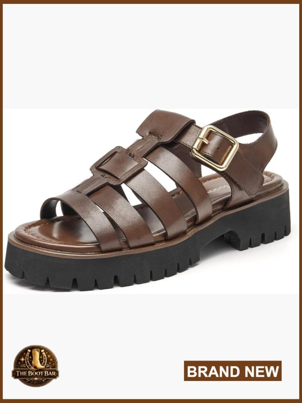 Women's Platform Fisherman Sandals, Chunky Gladiator Sandals, Fashion